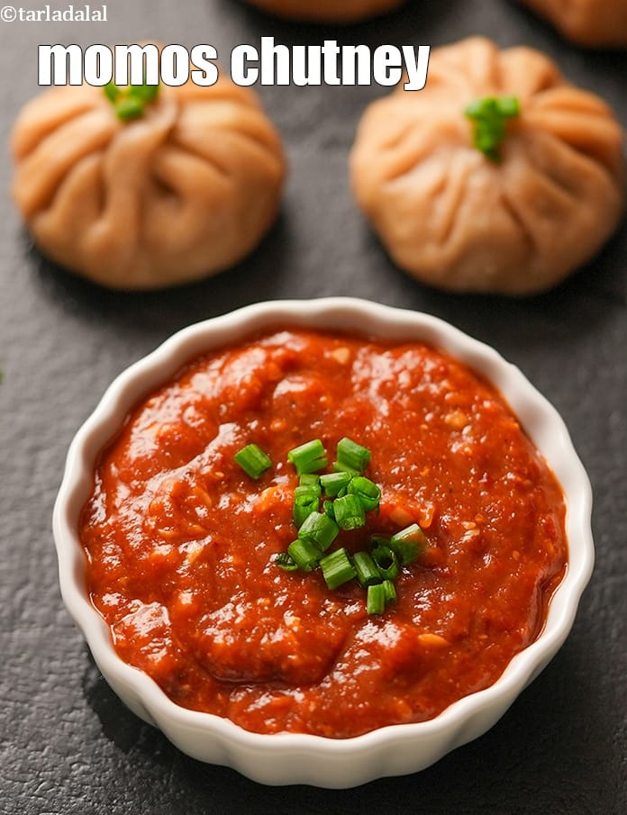 Momos chutney recipe | momo sauce | momos red chutney | | Tarla Dalal