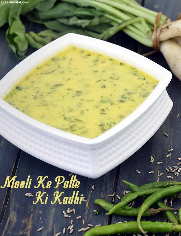 Mooli Ke Patte Ki Kadhi | Tarla Dalal