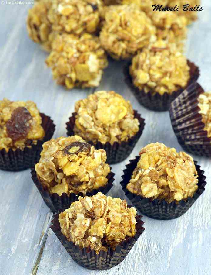 Muesli Balls | Tarla Dalal