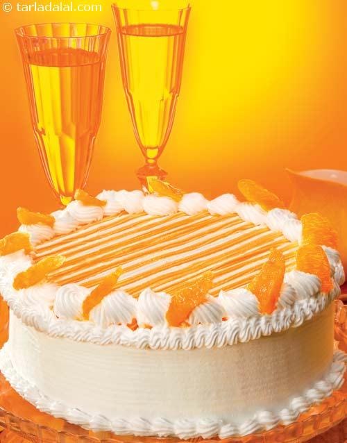 Orange Gateau | Tarla Dalal