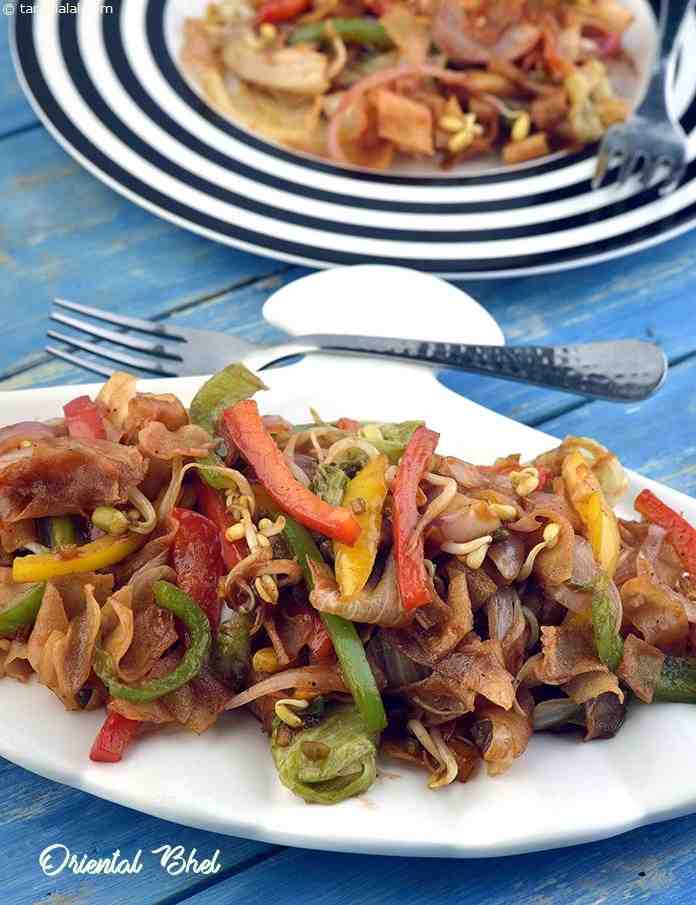 Oriental Bhel | Tarla Dalal