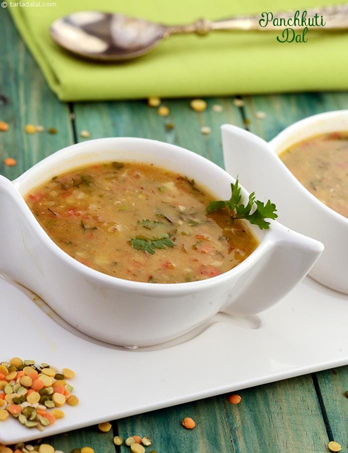 Panchkuti Dal, Panchratan Dal | Tarla Dalal