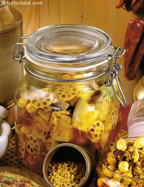 Panchranga Achaar | Tarla Dalal