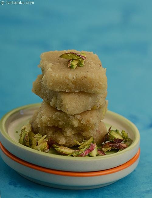Pista Badam Katli (Sugar Free) | Tarla Dalal