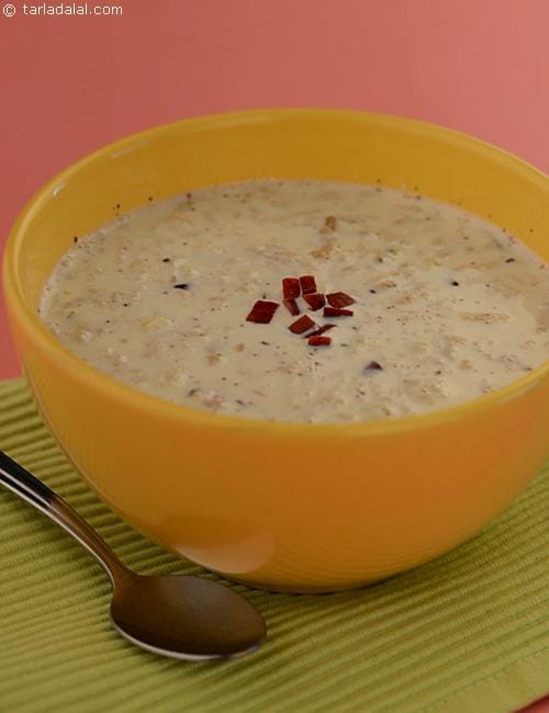 Quick Apple Cinnamon Rabdi | Tarla Dalal