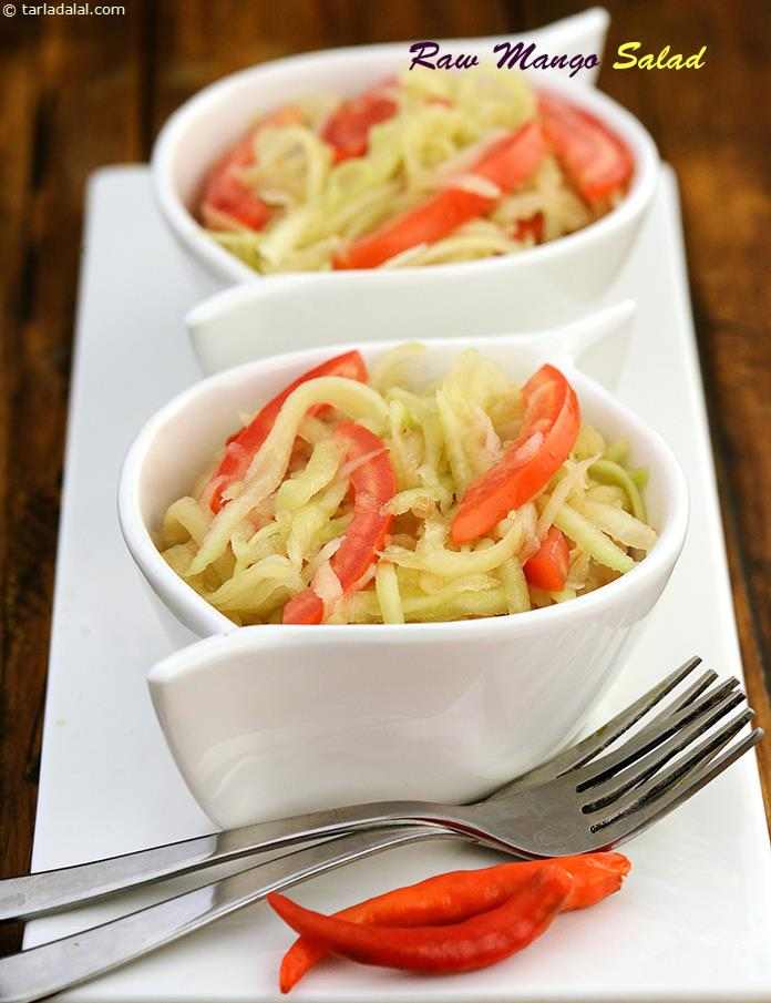 Raw Mango Salad | Tarla Dalal