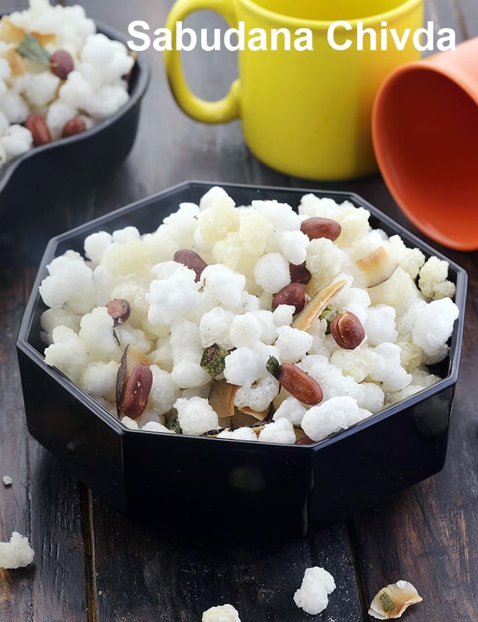 Sabudana Chivda Recipe, Jar Snack | Tarla Dalal