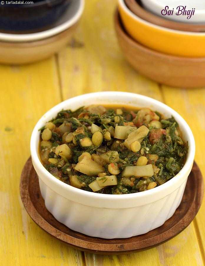 Sai Bhaji ( Microwave Recipe) | Tarla Dalal