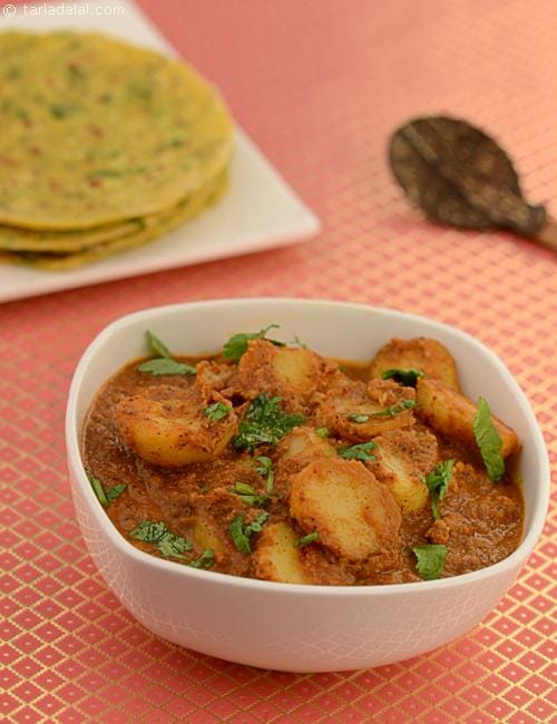 Spicy Potato | Tarla Dalal