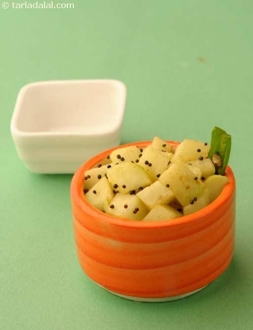 Stir-Fried Navalkol Recipe | Tarla Dalal