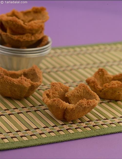 Tartlets Cases Recipe | Tarla Dalal