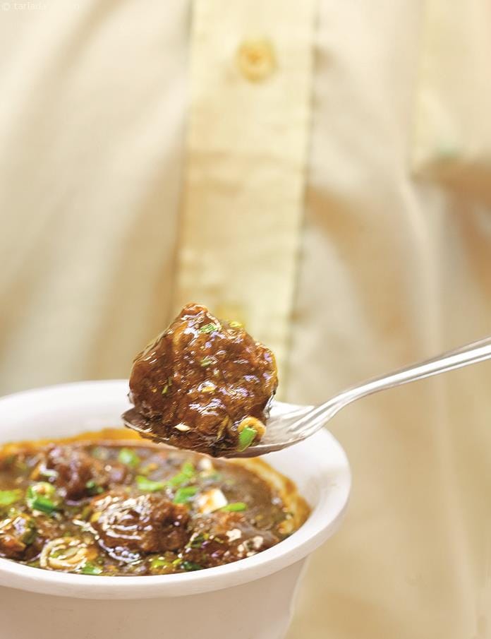 Vegetable Manchurian ( Chinese Recipe) | Tarla Dalal