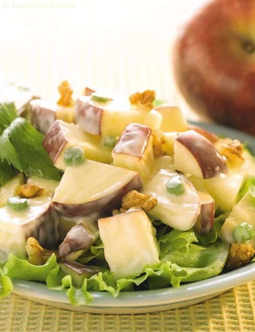 Waldorf Salad | Tarla Dalal