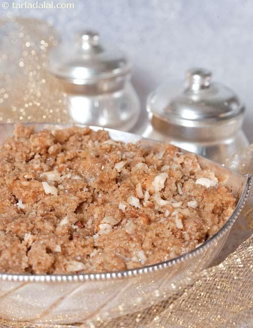 Walnut Halwa | Tarla Dalal