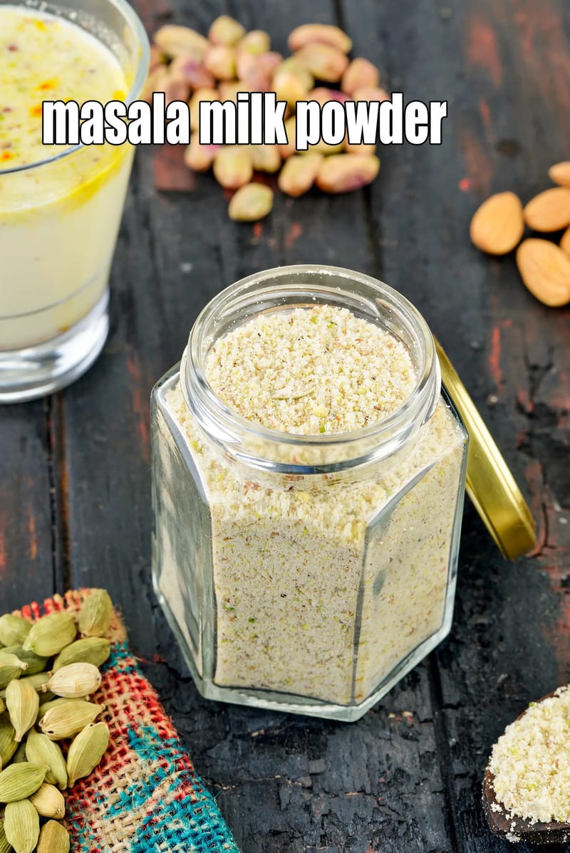 Masala milk powder recipe + masala milk recipe, masala doodh powder recipe | | Tarla Dalal