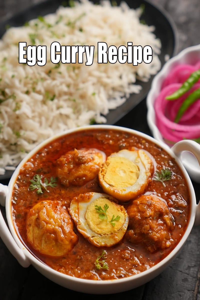 Egg curry recipe | restaurant style anda masala | egg masala curry | Tarla Dalal