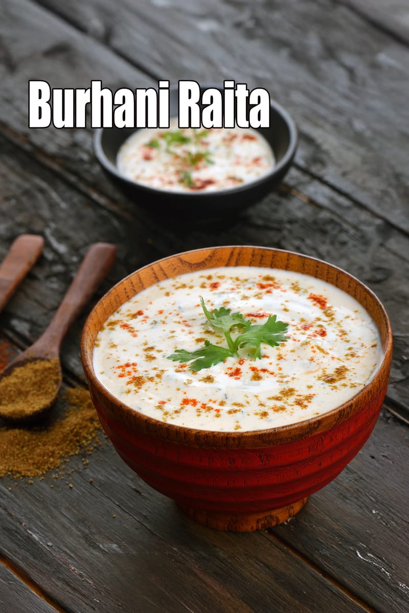 Burhani Raita, Hyderabadi Masala Curd Raita | Tarla Dalal