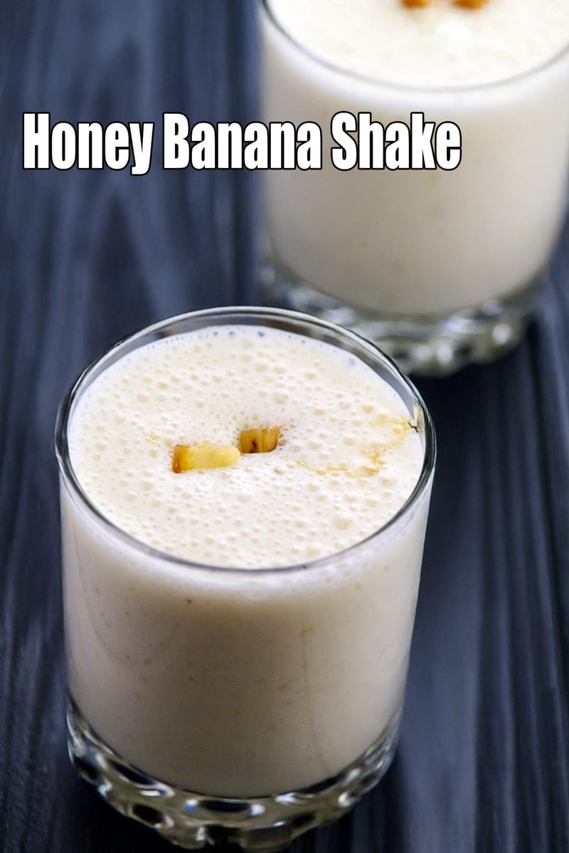 Honey Banana Shake | Tarla Dalal