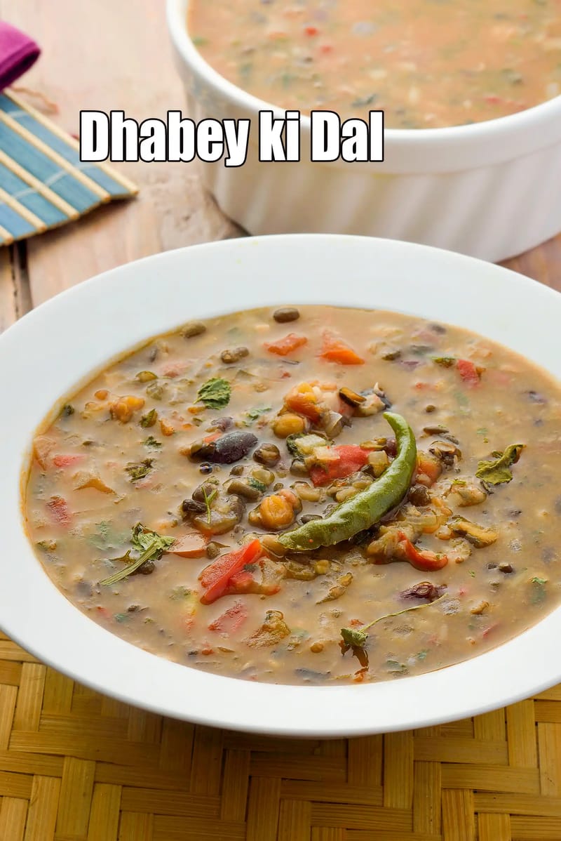 Dhabey ki Dal , Dhaba Dal Recipe | Tarla Dalal