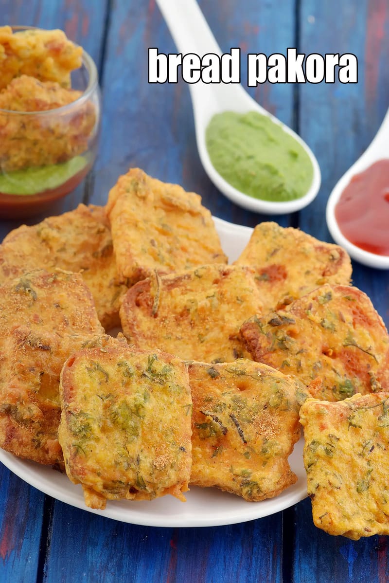 Bread pakora recipe | quick bread pakora without aloo | Punjabi bread pakora | | Tarla Dalal