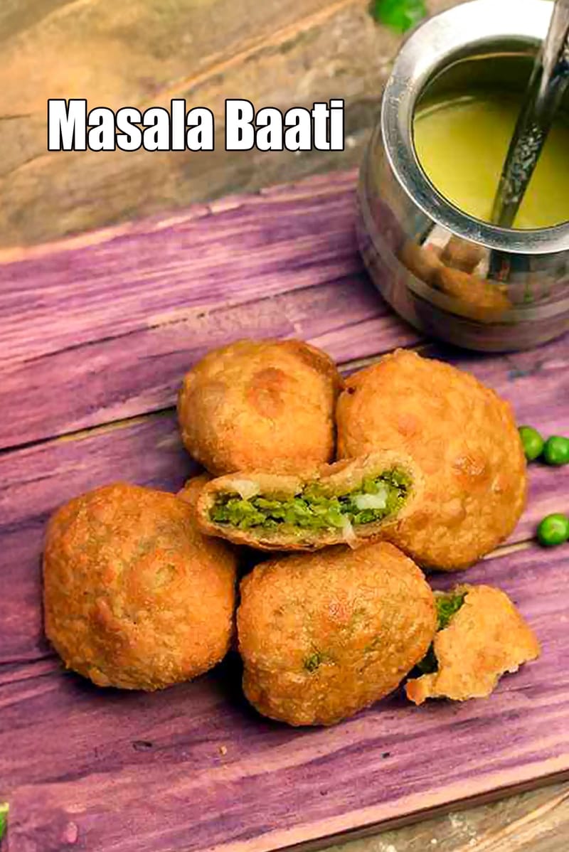 Masala Baati recipe | Rajasthani Masala Baati |  Bharwa Masala Baati | | Tarla Dalal