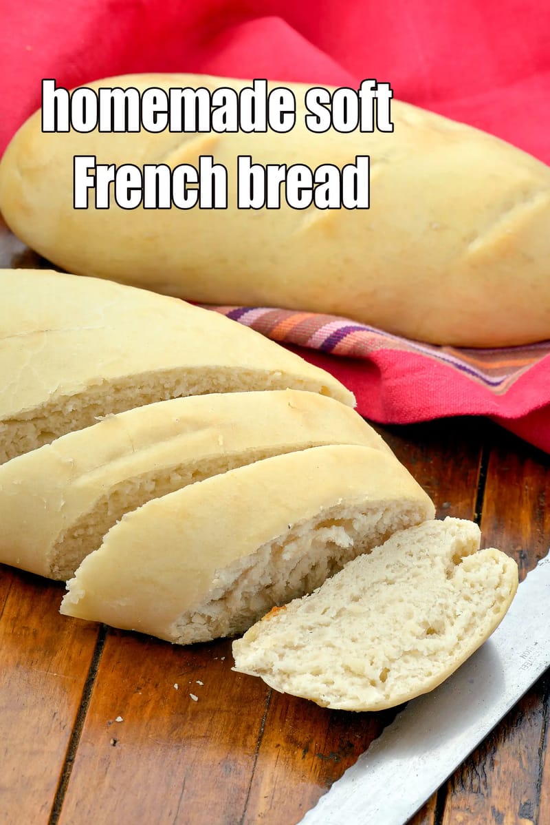 Homemade soft French bread recipe | best soft French bread | classic soft French bread | | Tarla Dalal