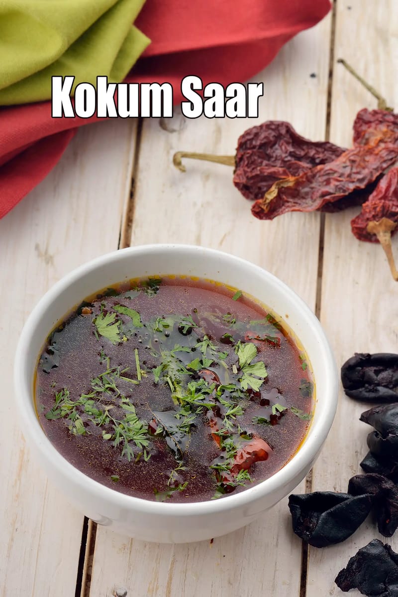 Kokum Saar recipe |  Kokum Rasam |  Punarpuli Saaru | | Tarla Dalal