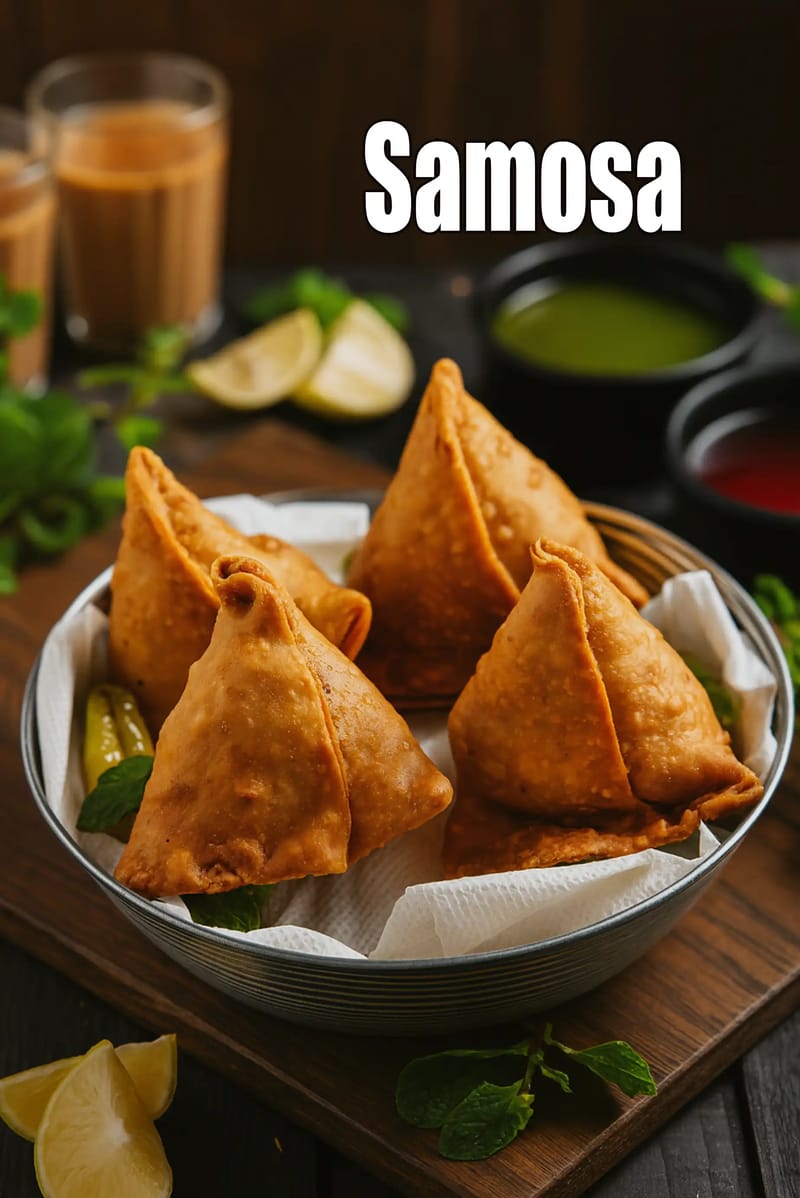 Samosa Or How To Make Samosa Recipe | Tarla Dalal