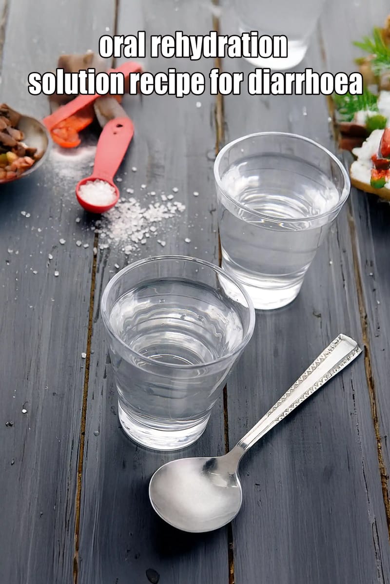 Oral rehydration solution recipe for diarrhoea | How to Make ORS Recipe at Home | Salt and Sugar Drink for diarrhoea | Homemade ORS Recipe for diarrhoea | | Tarla Dalal