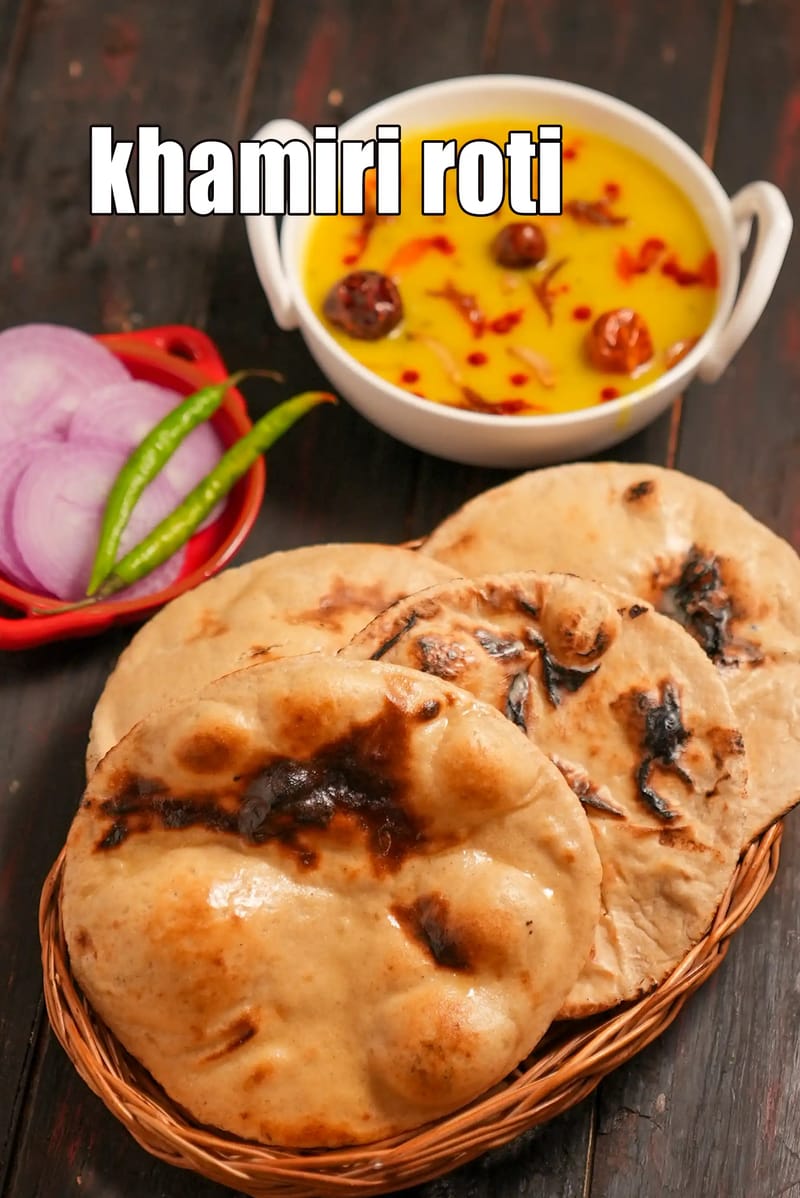 Khamiri roti recipe | fermented flatbread | Mughlai  khameeri roti | khamiri roti made on tava | | Tarla Dalal