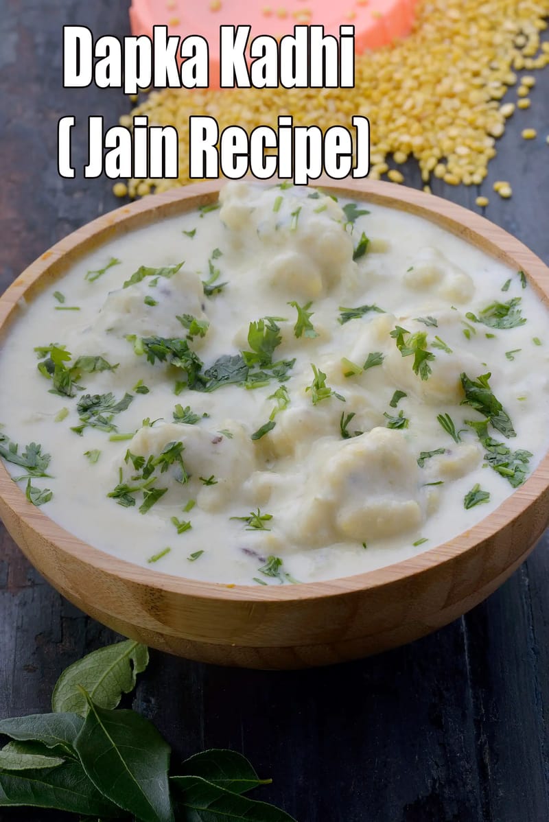 Dapka Kadhi ( Jain Recipe) | Tarla Dalal