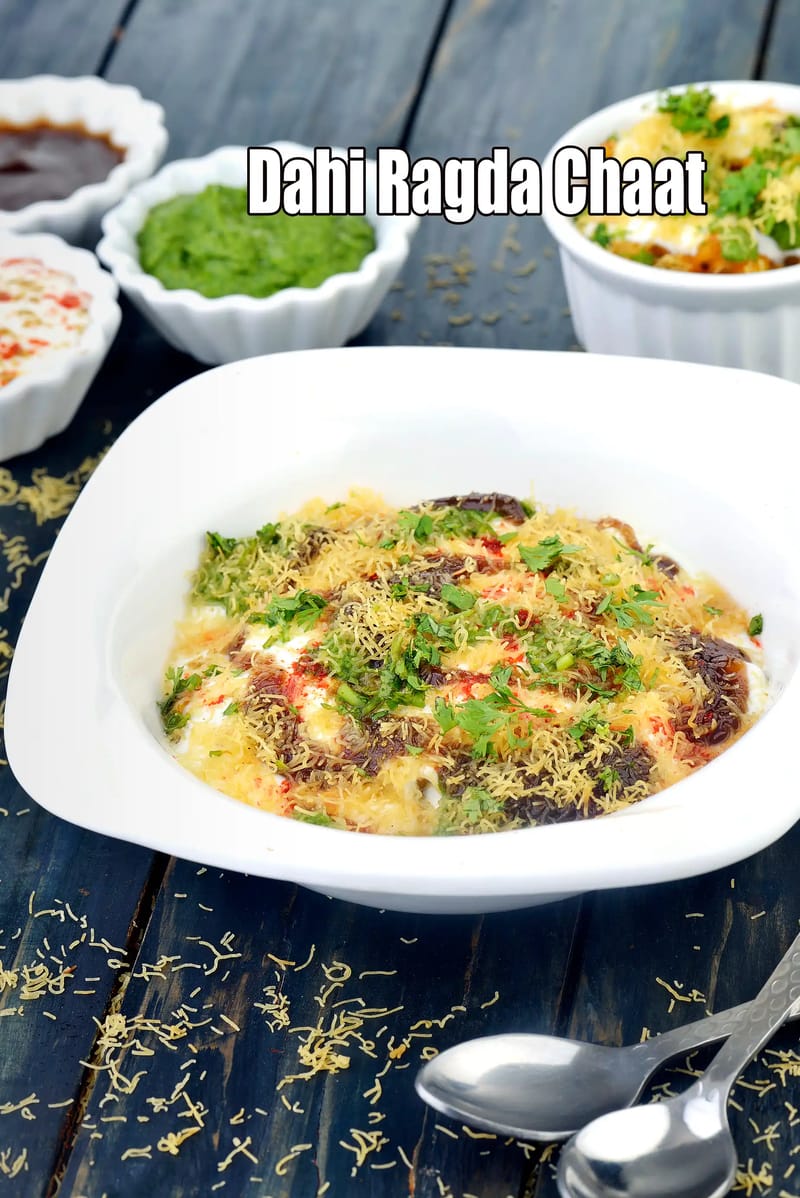 Dahi Ragda Chaat | Tarla Dalal