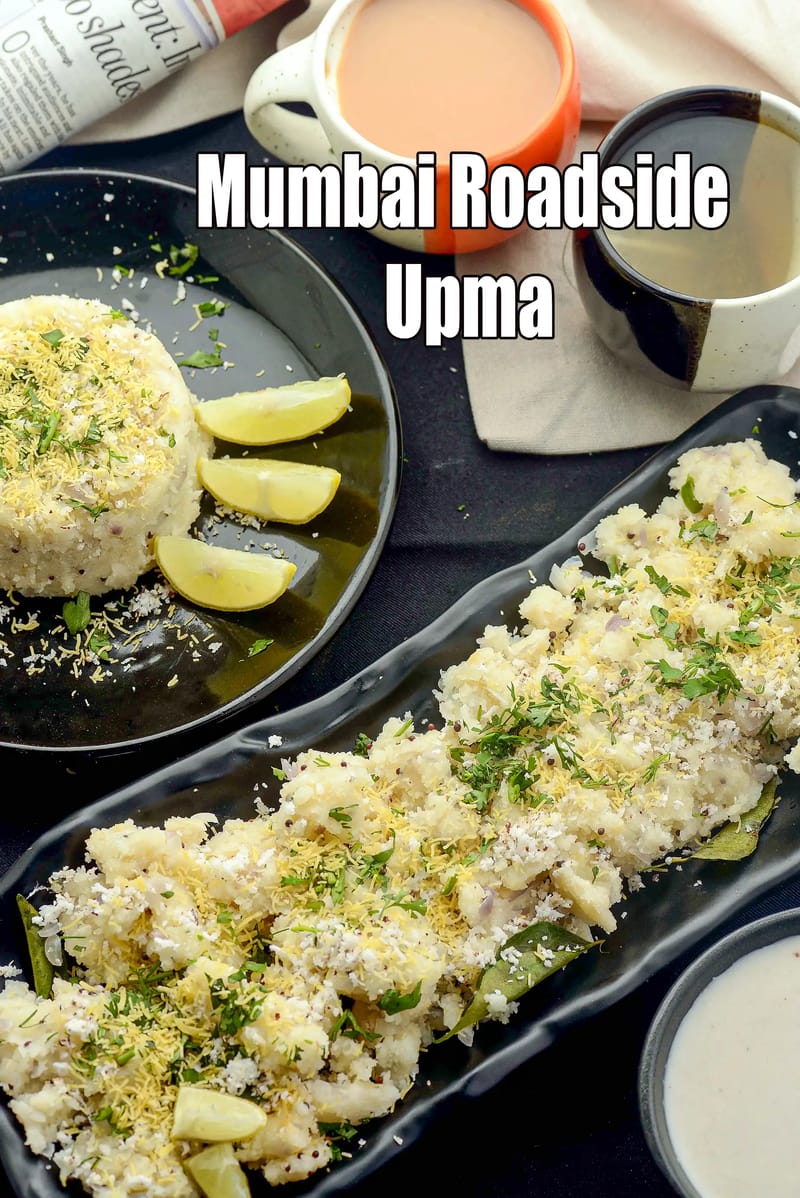 Mumbai roadside upma | Tarla Dalal