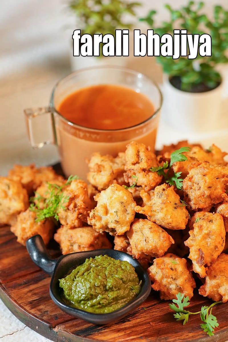 Farali bhajiya recipe | farali suran pakora | vrat ke pakode | upvas pakoda | | Tarla Dalal