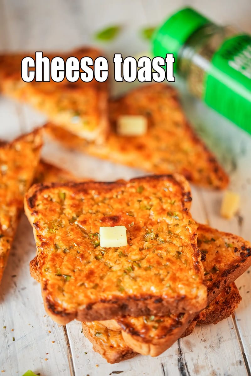 Cheese toast recipe | cheese toast for kids | baked Indian cheese toast | | Tarla Dalal
