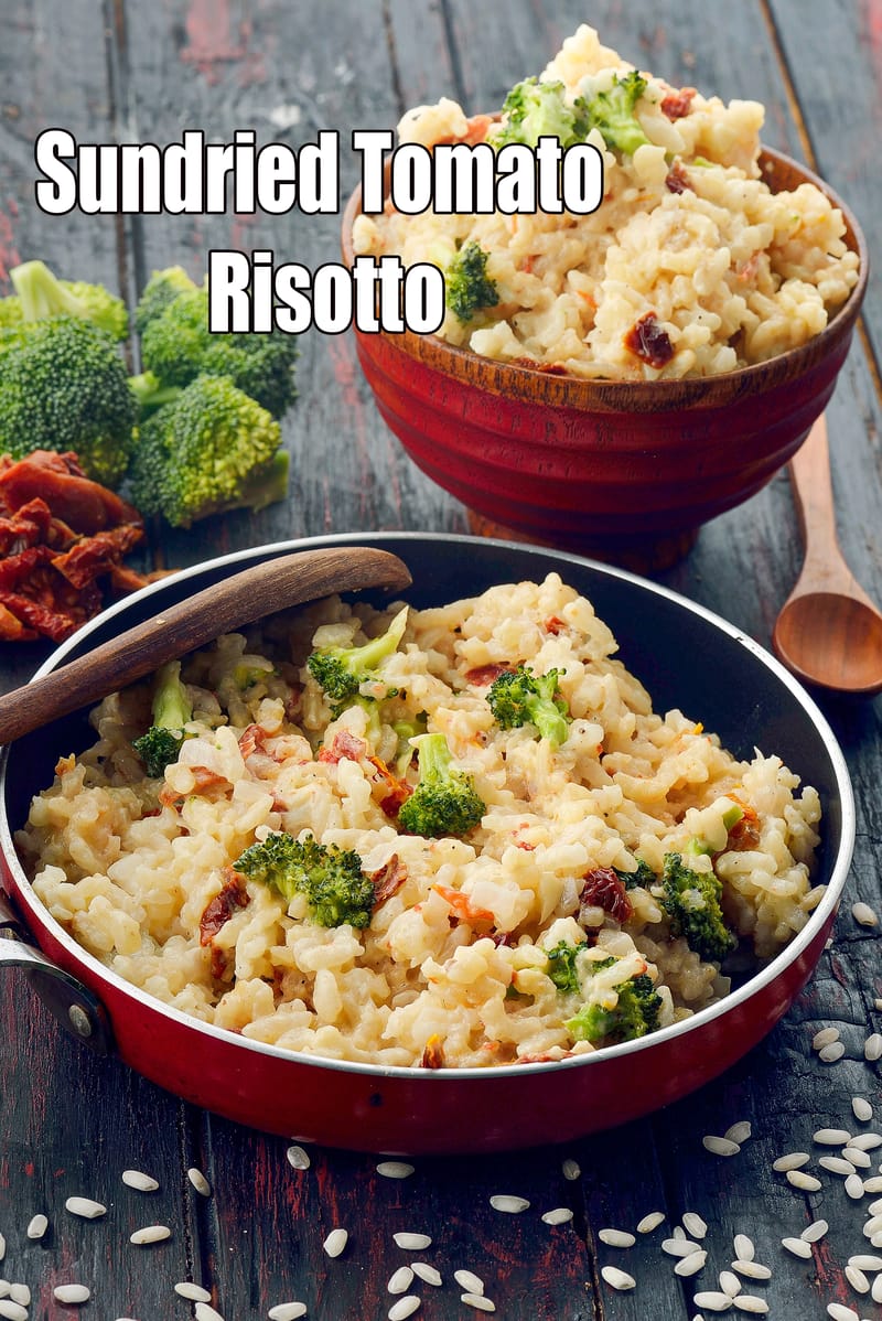 Sundried Tomato Risotto | Tarla Dalal