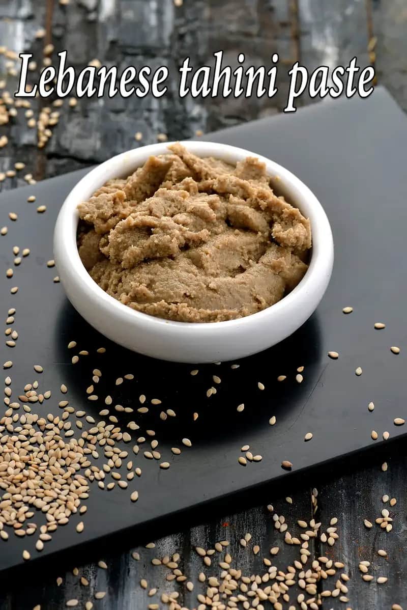 Tahini Paste Recipe (Lebanese Tahini Paste)