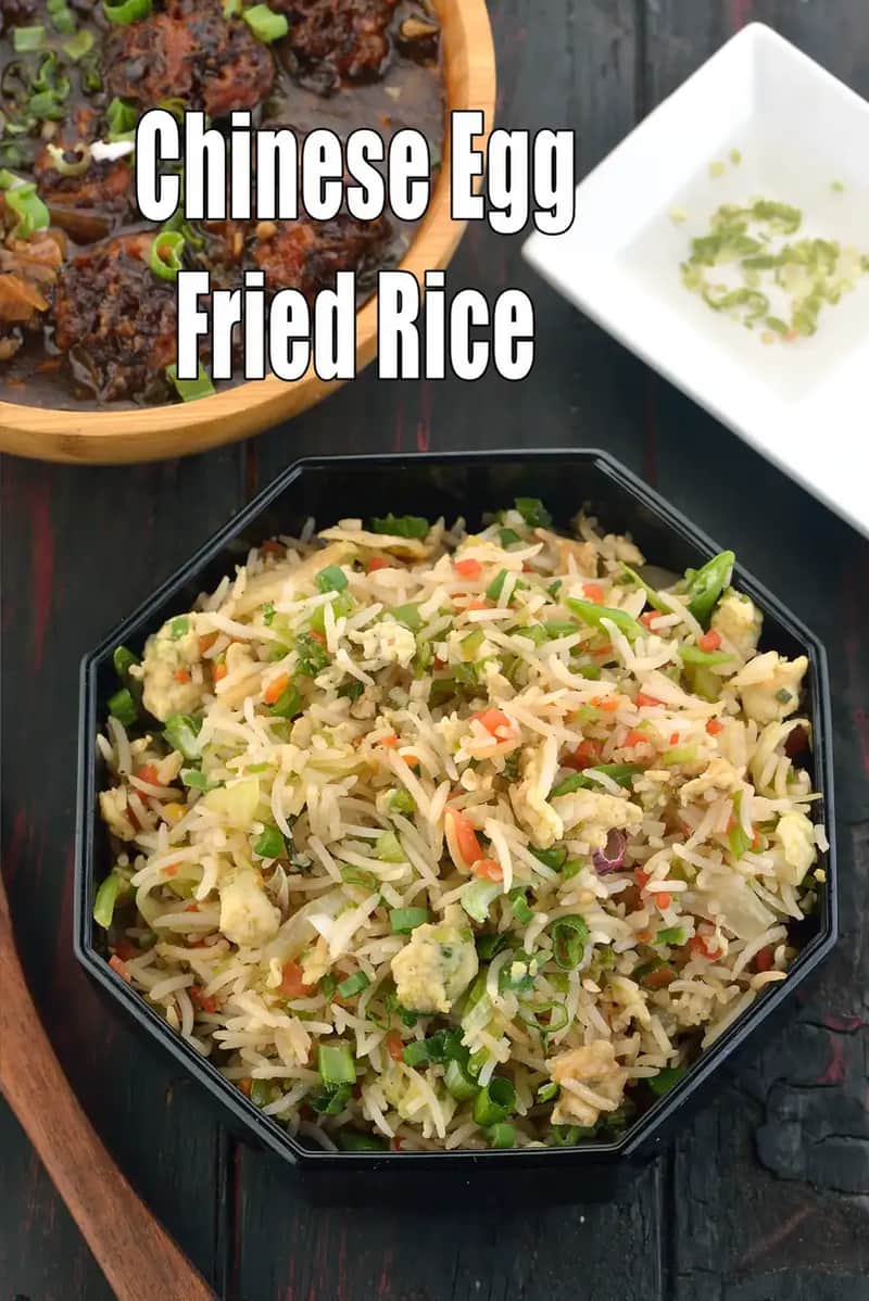 Chinese Egg Fried Rice Recipe (Egg Fried Rice (Easy)