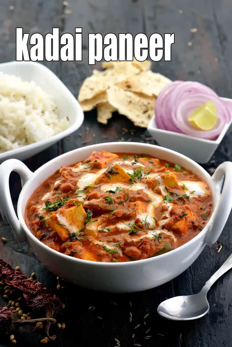Kadai Paneer Recipe (Popular Restaurant Style Kadai Paneer)