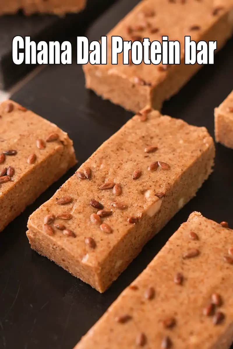 Chana Dal Protein Bar Recipe