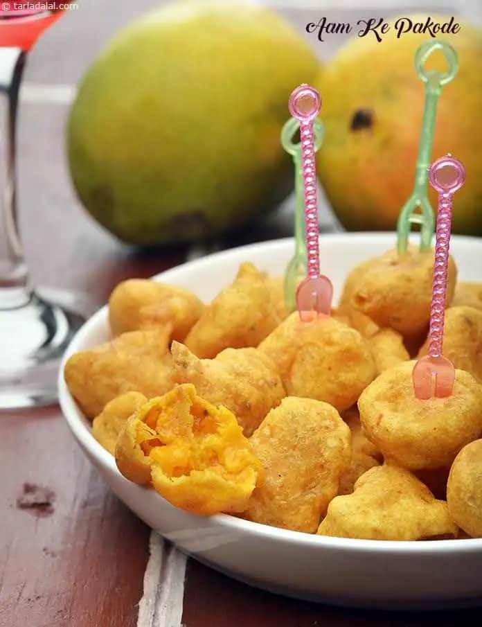 Aam Ke Pakode Recipe (Mango Bhajiya)