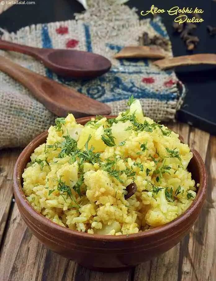 Aloo Gobhi Ka Pulao Recipe