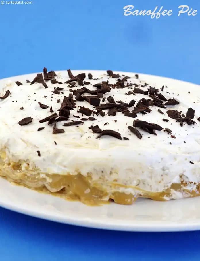 Banoffee Pie Recipe (Eggless Banoffee Pie)