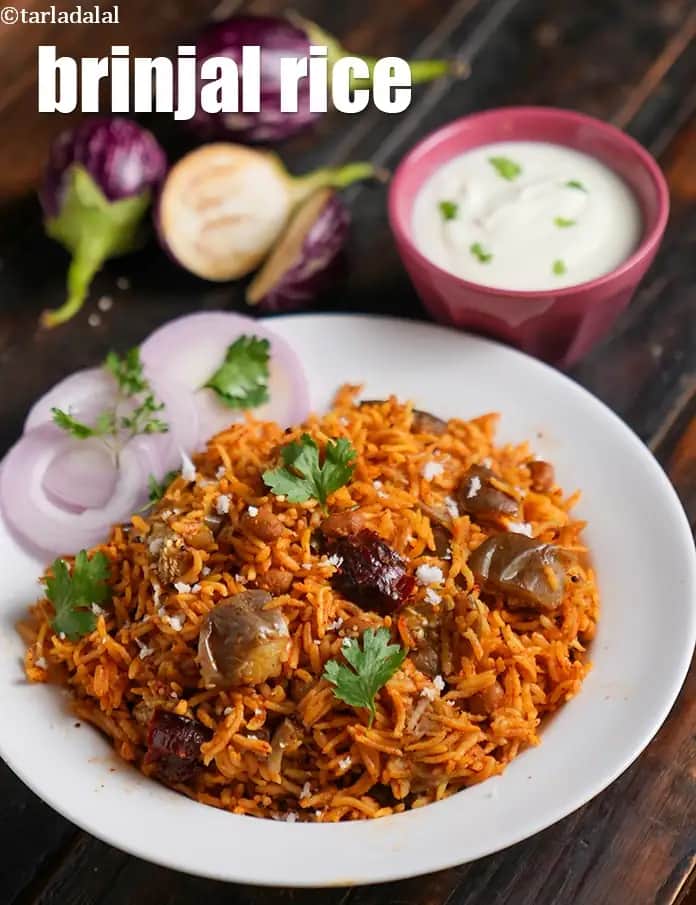Brinjal Rice Recipe