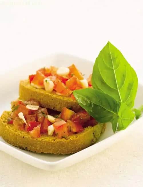 Bruschettas With Tomato And Basil Recipe