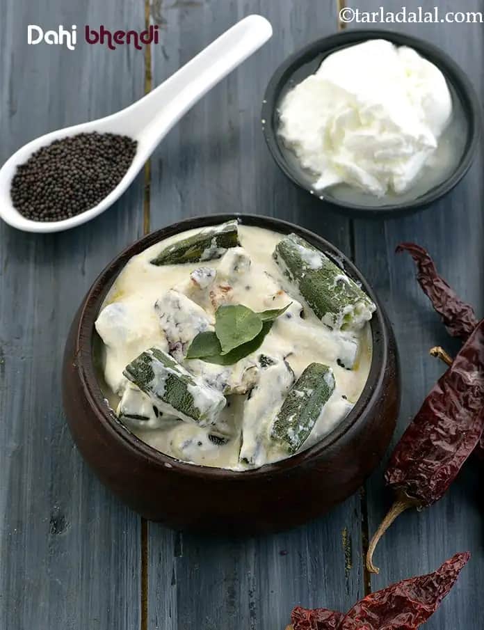 Dahi Bhendi Recipe (Odisha Style Okra Raita)