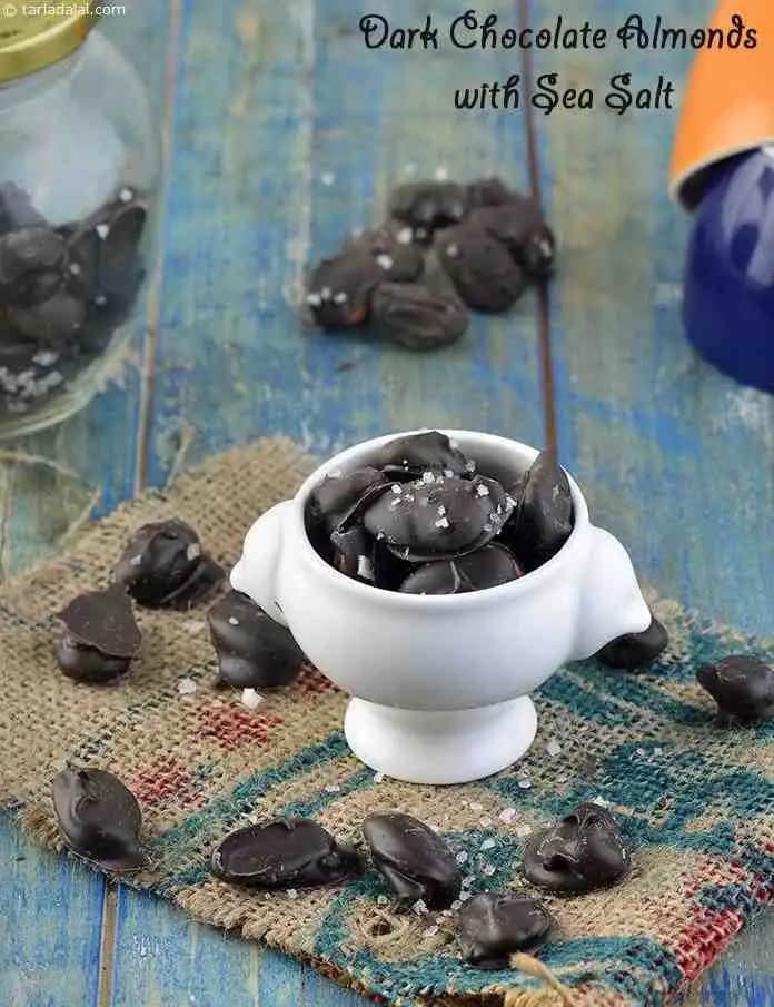 Dark Chocolate Almonds With Sea Salt Recipe