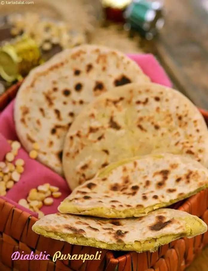 Diabetic Puranpoli Recipe (Indian Diabetic Recipes)