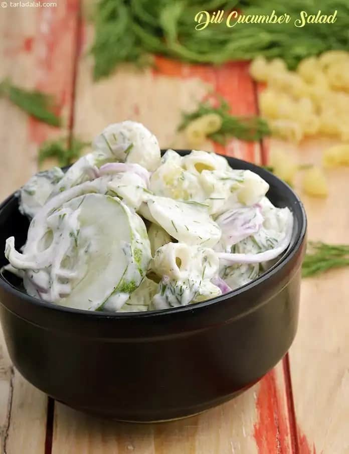 Dill Cucumber Salad Recipe