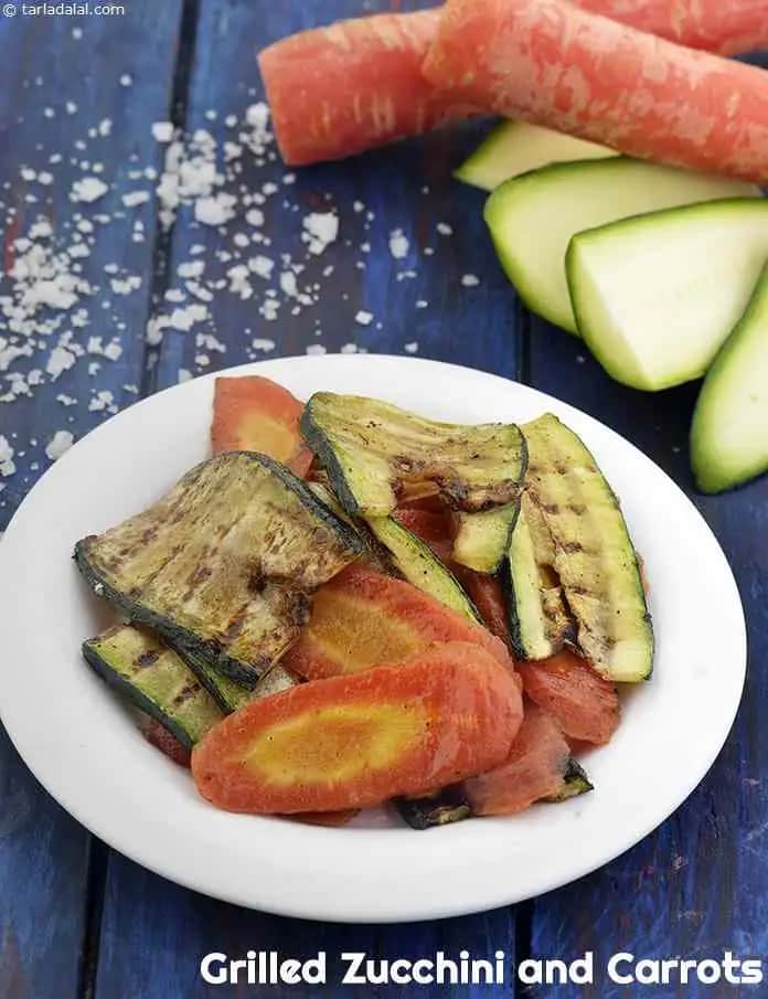 Grilled Zucchini And Carrots Recipe